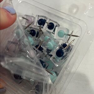 Colorful Push Pins Set